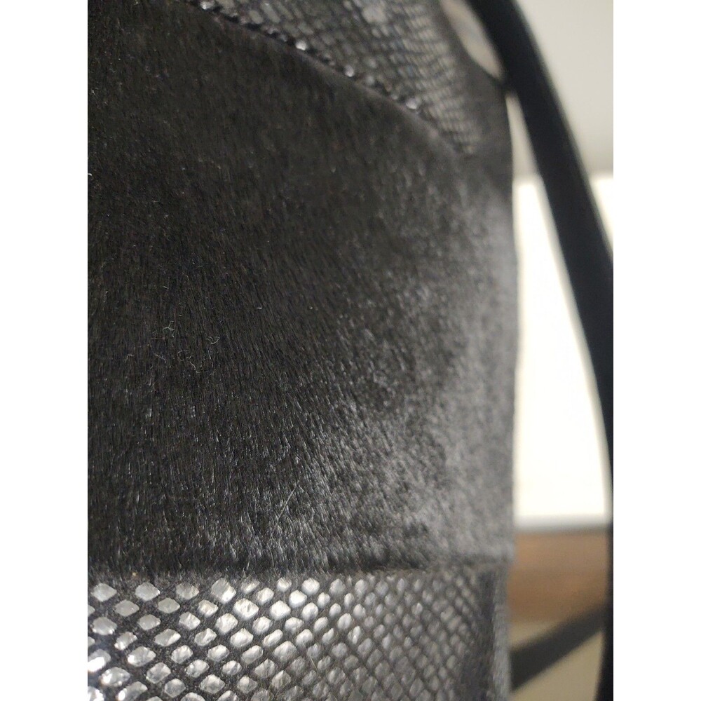 Michael Kors Fur, Snake & Croc Embossed Hamilton Satchel Handbag - Picture 6 of 12
